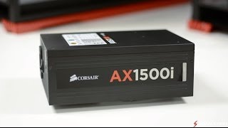 Corsair AX1500i 1500w Power Supply Review and Unboxing [upl. by Celka]