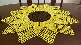 Centro de mesa a crochet paso a paso [upl. by Noeled]