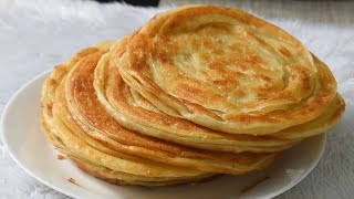 Karachi Famous Lachha Paratha Recipe by Lively Cooking [upl. by Aihseym598]