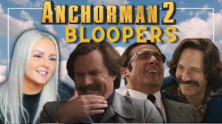 ANCHORMAN 2 BLOOPERS  FIRST TIME WATCHING  REACTION [upl. by Sugna839]