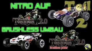 Ansmann Terrier 20 Nitro Umbau auf Brushless Teil 23 Rc Tagebuch  FULL HD  Deutsch [upl. by Elletnahs]