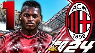 FC 24 AC MILAN CAREER MODE 1  The comeback of the Italian Giant🔥 [upl. by Nalehp]