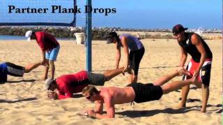 Corps Volleyball Conditioning in Corona Del Mar [upl. by Mavra]