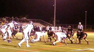 Valley Center football Fiehler 11 yard TD run [upl. by Leban]