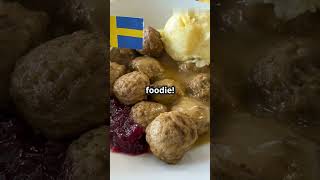 3 Must Try Swedish Foods for Your Next shorts travel food foodie [upl. by Cassaundra]