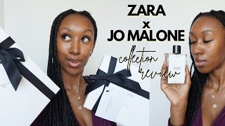 ZARA x Jo Malone FULL COLLECTION REVIEW  AFFORDABLE LUXURY PERFUME HAUL [upl. by Enyrat815]