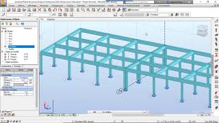 TUT0ETUDE DUN BATIMENT EN BETON ARME AVEC JOINT DE DILATATION AVEC ROBOT STRUCTURAL PARTIE 1 [upl. by Gerdi]