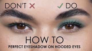 ND MINI MASTERCLASS  How To Perfect Eyeshadow On Hooded Eyes [upl. by Leak]