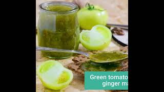 Green Tomato and Ginger Marmalade Recipe [upl. by Naux]