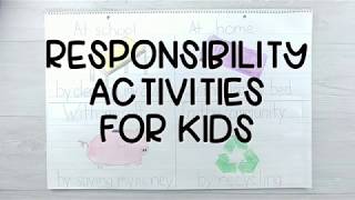 Classroom Responsibility Activities for Kids [upl. by Ynnohj]