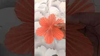 Beautiful and Easy paper flower wall hanging  DIY paper craft [upl. by Selena]