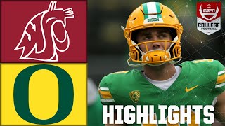 Washington State Cougars vs Oregon Ducks  Full Game Highlights [upl. by Iam65]