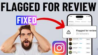 Instagram Followers quotFlagged for Reviewquot Meaning and How to Remove It [upl. by Asa]