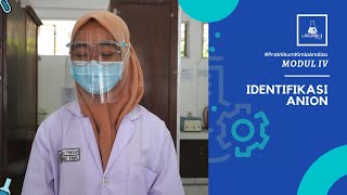 Identifikasi Anion  Modul 4  PraktikumKimiaAnalisa [upl. by Ahsaenat]