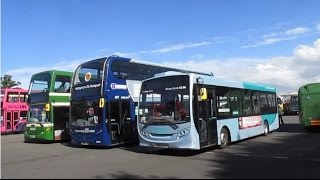 Buses at Showbus Donington Park 2016 [upl. by Aciretnahs]