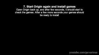 MoveReinstall Origin Games Without ReDownloading [upl. by Nnywg420]