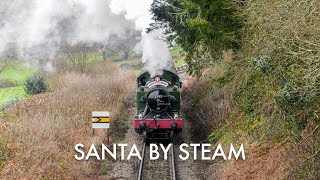 5552 in the Christmas Spirit  Bodmin amp Wenford Railway  2023 [upl. by Llebiram340]