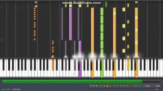 Synthesia  Mario Kart 64 Credits [upl. by Aineval]