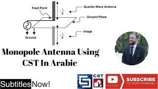 Tutorial 3  Design a Monopole Antenna Using CST [upl. by Crellen601]