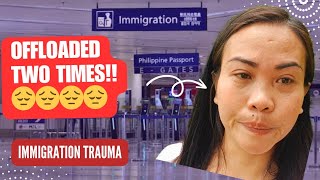 My Offload Story  Immigration trauma  Worst Immigration on earth immigration philippines [upl. by Haduhey74]