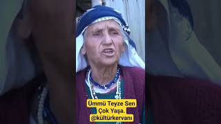 Ümmü Teyzeden mutluluk dersi shorts shortsvideo köyhayatı [upl. by Lahsram]