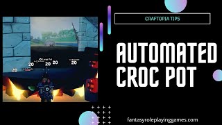 Craftopia  How To Cook With A Croc Pot  Dangerous Iron Ore Automation [upl. by Okir]