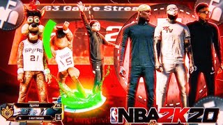 I PULLED UP ON 4 POST SCORERS 55 WIN STREAKS ON 1V1 BEST 1V1 PLAYERS GET DROPPED OF ON NBA 2K20 [upl. by Aleekahs]