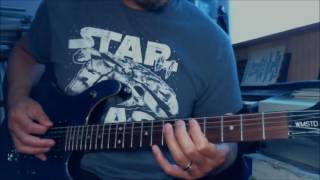 Extreme  Nuno Bettencourt  Cupids Dead  Guitar Lesson 3  Solo mid instrumental section [upl. by Alaet]