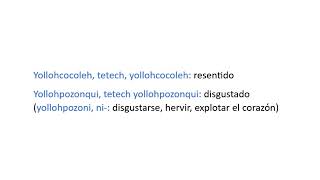 Enfadado 25 palabras en náhuatl clásico [upl. by Enimaj]