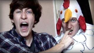 Chicken bit my finger  again  Charlie Bit My Finger Parody [upl. by Ellison514]