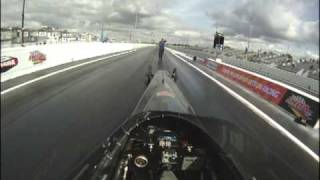 IHRA Top Dragster World RECORD and Win  Sheldon BissessarAaron SippleIronman Chassis [upl. by Karia]