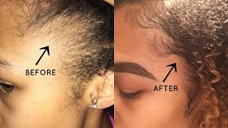 How To KEEP amp GROW YOUR EDGES  Fake Fuller Edges MUST WATCH [upl. by Airekahs113]