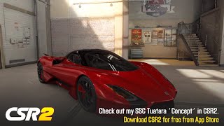 CSR2 ShelbySuperCars Tuatara Concept Live Race Downtune [upl. by Lossa]