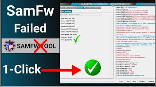 SamFw  Enable Adb Failed All Samsung Frp Google Account Unlock  1 Click Frp Android Utility [upl. by Rollins]