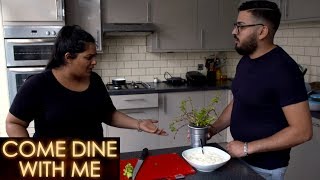 Fareena Teaches Cahit How To Cook  Come Dine With Me [upl. by Torey861]