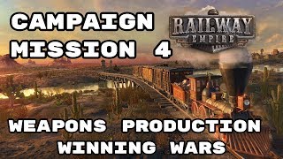 Railway Empire  Weapons Production for War  Campaign Mission 4 Lets Play Gameplay Stream  Ep 1 [upl. by Danielson]