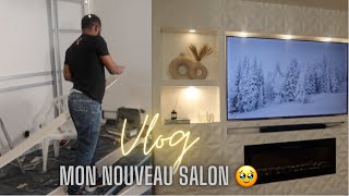 DIY  FAIRE UN MUR TV DESIGN EN PLACO [upl. by Whyte]