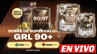 EN BUSCA DE CANTONA 96 ABRIMOS LOS SOBRES CHETADOS  FC MOBILE 24 [upl. by Snoddy]