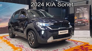 2024 KIA Sonet Facelift HTX  first impression [upl. by Yhtrod]