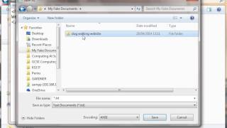 Creating an HTML file in Notepad [upl. by Alyn]