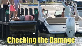 The Crews Hits The Dock Hard  Miami Boat Ramps  Black Point Marina [upl. by Labanna]