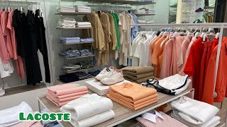 4k Lacoste pants T shirts 🐊 Lacoste sport 🐊 new clothing collection [upl. by Immaj]