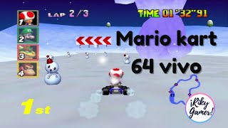 🔴 Mario karts 64 😱mariokart gameplay princesapeach toad [upl. by Nissy108]