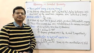 Bioassay Part05 Three Point Assay  Three Point Bioassay Methods  Bioassay Pharmacology [upl. by Lissie]