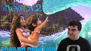 Moana 2  Official Trailer ReactionReview D23 [upl. by Arrais]