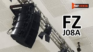 Sistema de som ativo FZ  Line Array FZ J08A [upl. by Bekah]