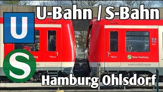 Hochbahn Hamburg  S Bahn Hamburg  Bahnhof Ohlsdorf  Hamburg 2023 [upl. by Madid]