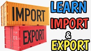 Learn import and export Business  how to start import and export business  How to find buyers [upl. by Eelnyl]