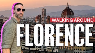 Walk with me through Florence Italy City Walk [upl. by Eytak]