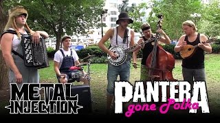 PANTERA quotCemetery Gatesquot Gone Polka by STEVE N SEAGULLS  Metal Injection [upl. by Nolaf]